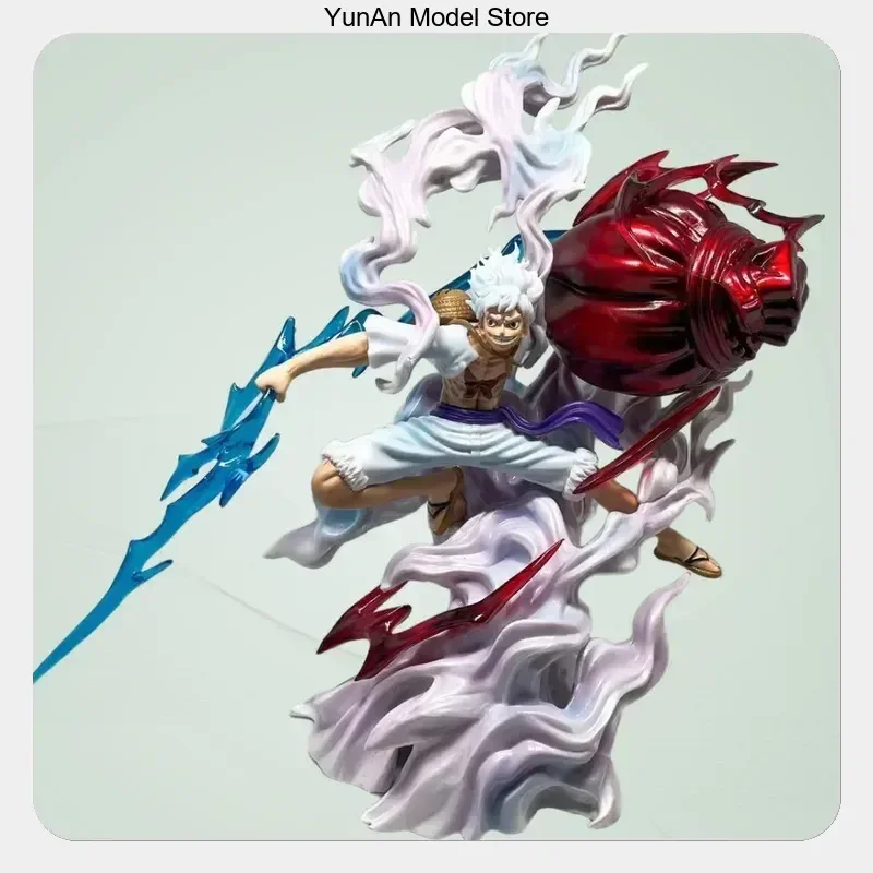 Anime Figure Statue Model Desktop Decoration 28cm One Piece Luffy Onigashima Arc Gear Fifth Nika Lightning Battle
Anime Figure Statue Model Desktop Decoration 28cm One Piece Luffy Onigashima Arc Gear Fifth Nika Lightning Battle