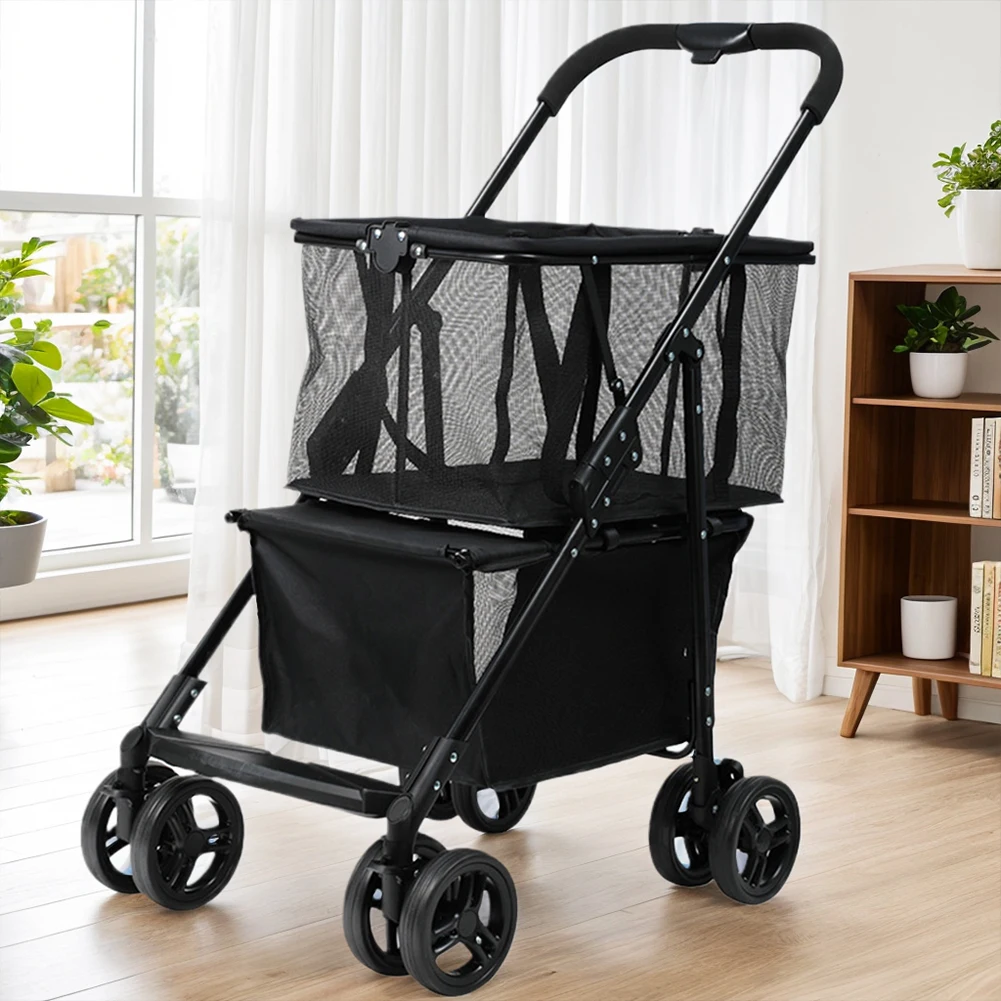 Portable Shopping Cart Multifunctional Folding Shopping Cart Removable Basket Collapsible Grocery Cart for Picnic Camping
Portable Shopping Cart Multifunctional Folding Shopping Cart Removable Basket Collapsible Grocery Cart for Picnic Camping