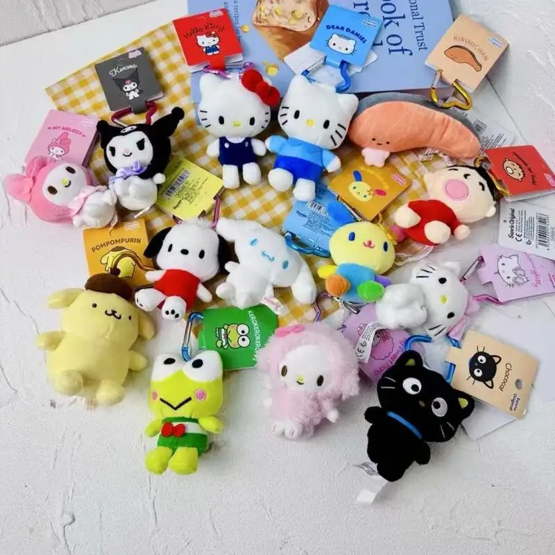Kawaii Chocochat Hello Kitty Plush Toys Keychain Cartoon Usahana Kero Kero Keroppi Backpack Pendant Doll Friends Birthday Gift
Kawaii Chocochat Hello Kitty Plush Toys Keychain Cartoon Usahana Kero Kero Keroppi Backpack Pendant Doll Friends Birthday Gift