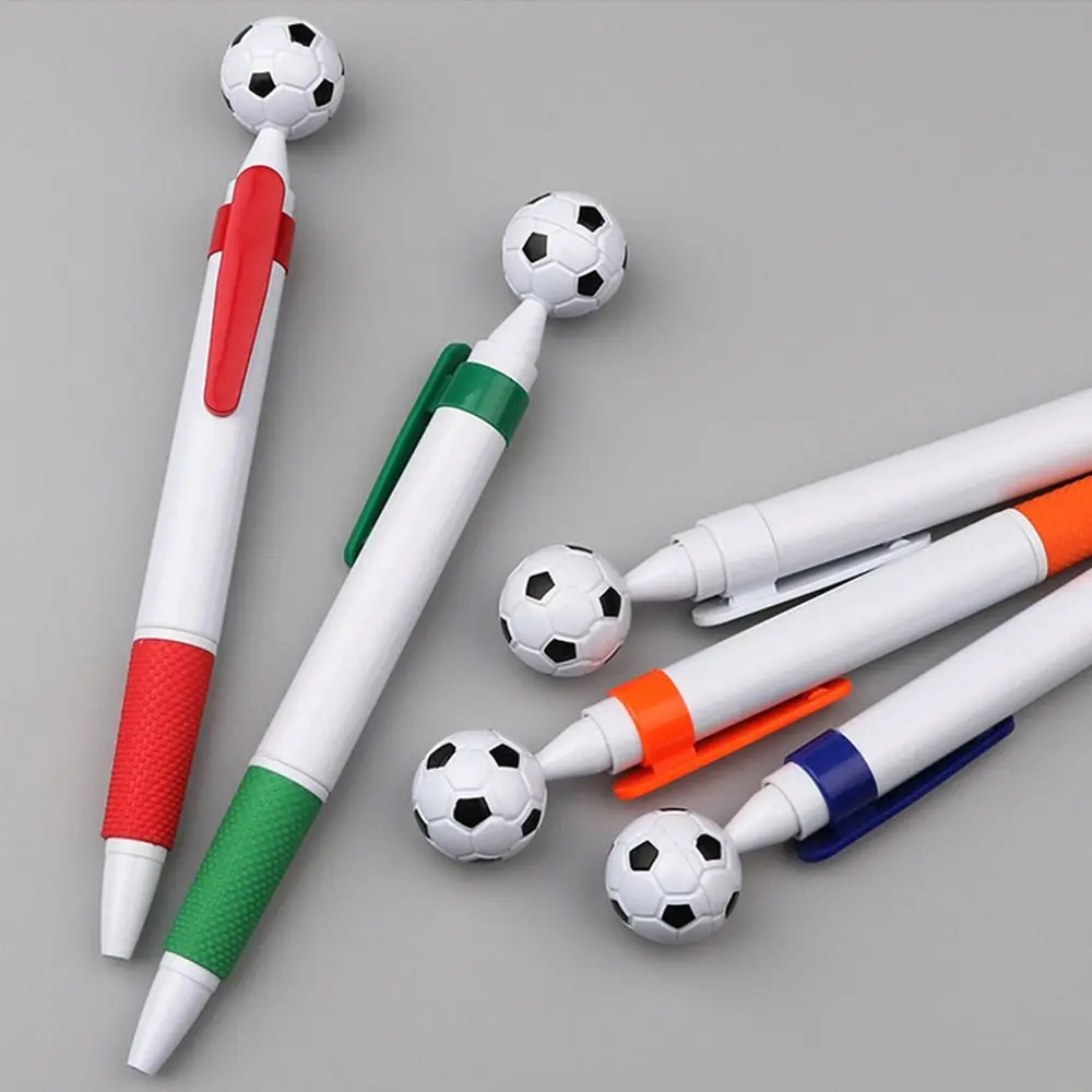 5 Pcs/Bag Party Gift Cute Football Ballpoint Pen Creative Multi-use Writing Pens Soccer Shape Portable Ink Pens Office Supplies
5 Pcs/Bag Party Gift Cute Football Ballpoint Pen Creative Multi-use Writing Pens Soccer Shape Portable Ink Pens Office Supplies