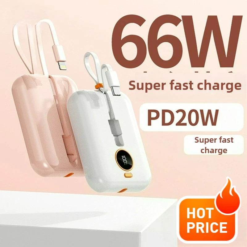 10000mAh 3C Certification Wholesale Suitable for Huawei 66W Apple Android PD Fast Power Bank Mobile Power Bank 
10000mAh 3C Certification Wholesale Suitable for Huawei 66W Apple Android PD Fast Power Bank Mobile Power Bank