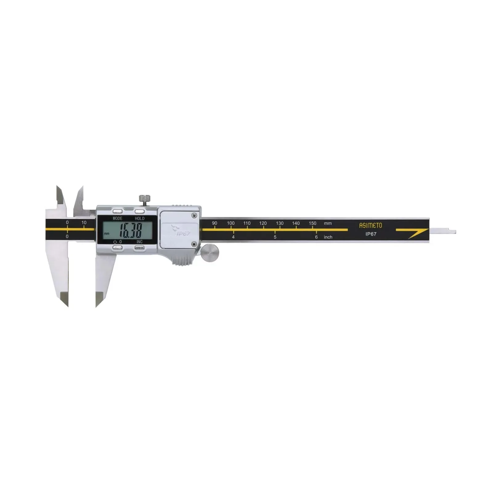 Four Buttons IP67 Digital Vernier Caliper 0-300mm Inch Metric Precise Measuring Tool
Four Buttons IP67 Digital Vernier Caliper 0-300mm Inch Metric Precise Measuring Tool