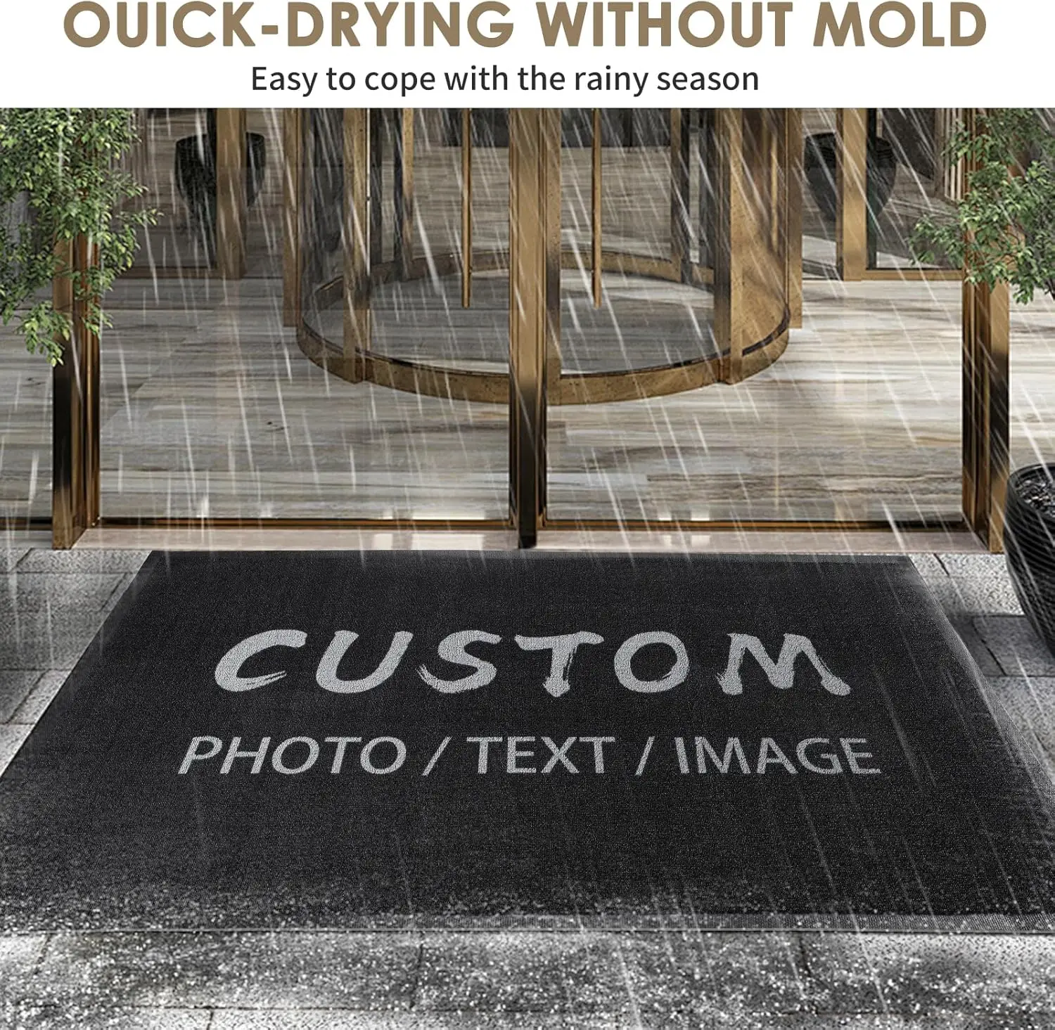 Custom Doormat Personalized Business Mat Carpet Entrance Doormat Indoor Outdoor Anti-Slip Rug Customization Branding Logo Mats
Custom Doormat Personalized Business Mat Carpet Entrance Doormat Indoor Outdoor Anti-Slip Rug Customization Branding Logo Mats