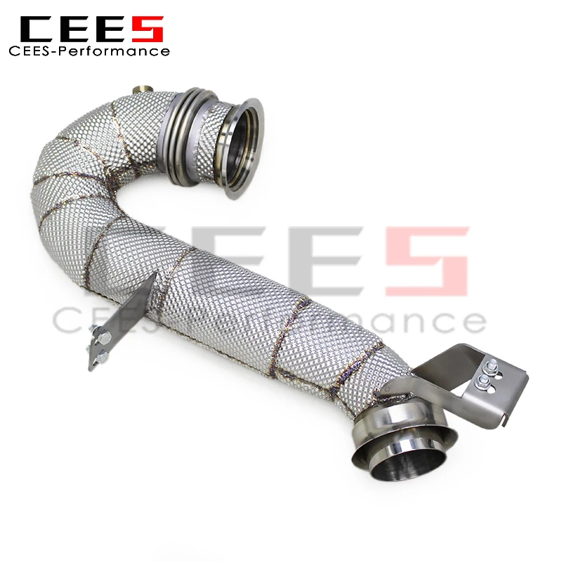 cees Downpipe Exhaust for 2020-2024 Mercedes-Benz AMG GT50 GT53/GLE53/E53 3.0T Stainless Steel Downpipe with Catalyst Exhaust
cees Downpipe Exhaust for 2020-2024 Mercedes-Benz AMG GT50 GT53/GLE53/E53 3.0T Stainless Steel Downpipe with Catalyst Exhaust