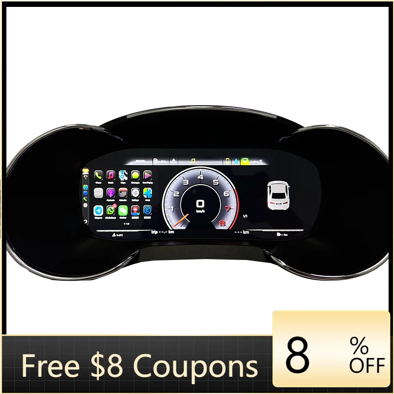 Linux Digital Instrument Cluster for A3 2013 - 2020 LCD Car Dashboard Speedometer Virtual Cockpits
Linux Digital Instrument Cluster for A3 2013 - 2020 LCD Car Dashboard Speedometer Virtual Cockpits