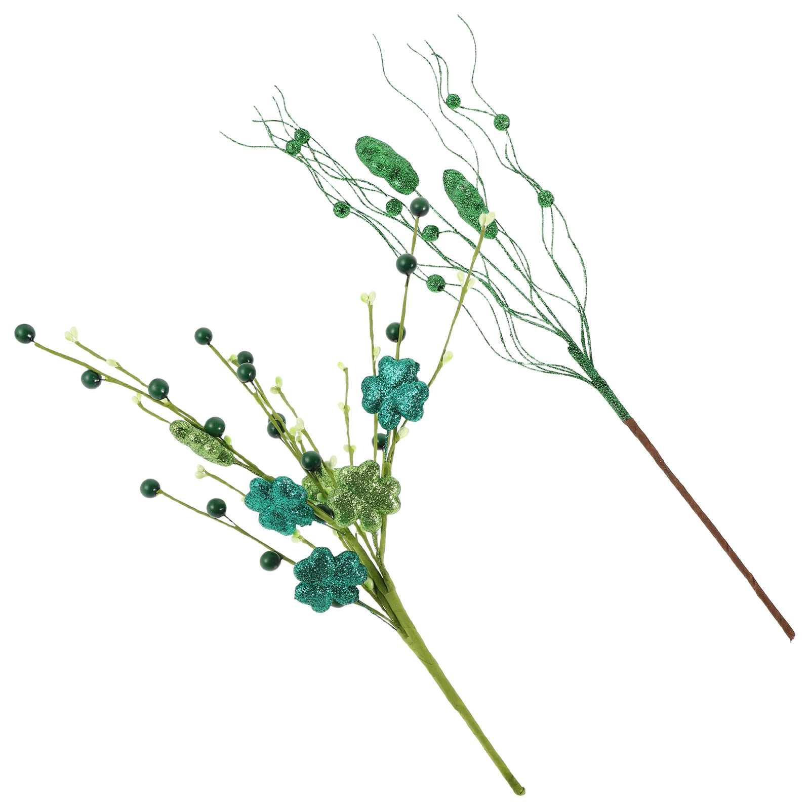 2 Pcs Four-leaf Clover Branches Flower Arrangement Artificial Plants Indoor Floral Arrangements Decor Leaves
2 Pcs Four-leaf Clover Branches Flower Arrangement Artificial Plants Indoor Floral Arrangements Decor Leaves