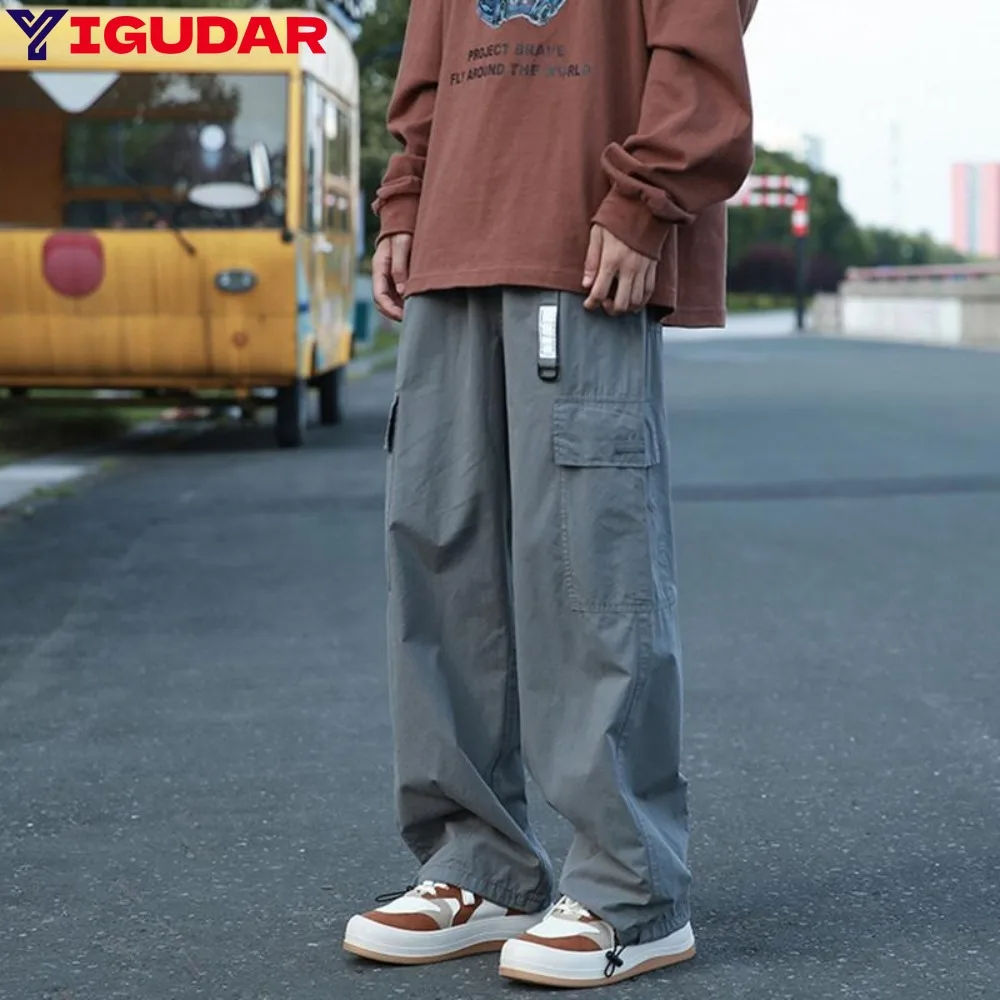 2024 New Spring and Autumn Fashion Brand Color Block Large Workwear Wide Leg Pants Loose and Versatile Men's Casual Pants
2024 New Spring and Autumn Fashion Brand Color Block Large Workwear Wide Leg Pants Loose and Versatile Men's Casual Pants