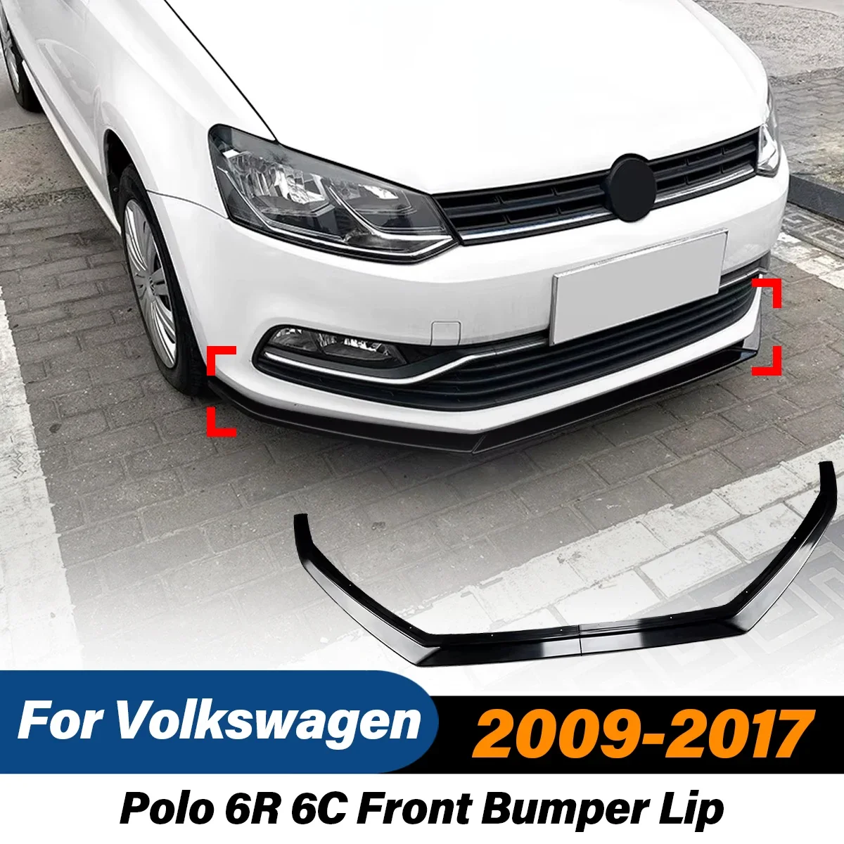 For Volkswagen VW Polo 6R 6C 2009 2010 2011 2012 2013 2014 2015 2016 2017 Front Bumper Lip Spoiler Splitter Diffuser Cover Gurad
For Volkswagen VW Polo 6R 6C 2009 2010 2011 2012 2013 2014 2015 2016 2017 Front Bumper Lip Spoiler Splitter Diffuser Cover Gurad
