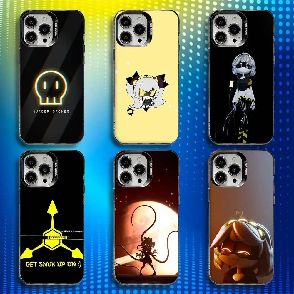 Game M-Murder Drones Phone Case For iPhone 16,15,14,13,12,11,Mini,Pro,SE,MAX White Matte Shockproof Cover
Game M-Murder Drones Phone Case For iPhone 16,15,14,13,12,11,Mini,Pro,SE,MAX White Matte Shockproof Cover