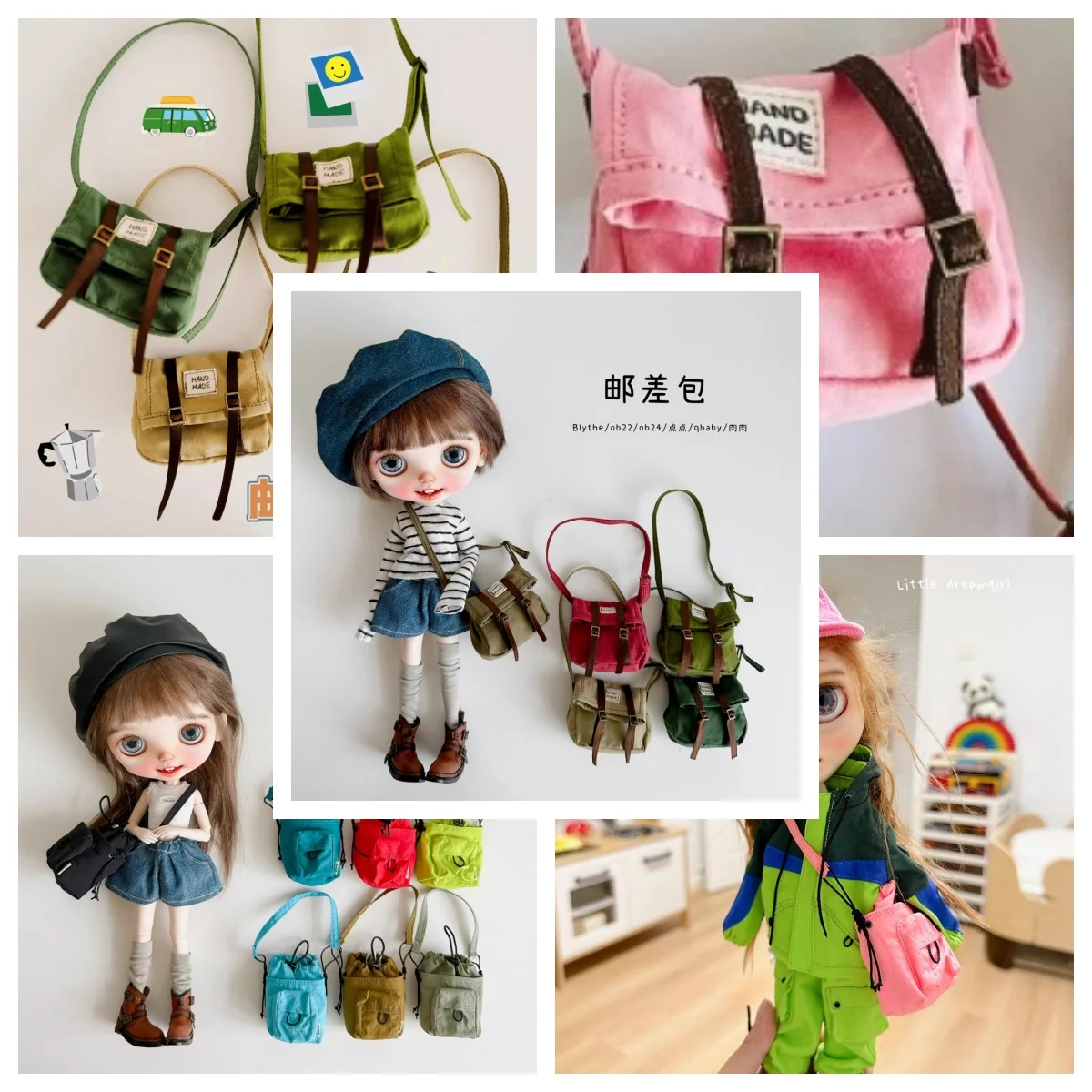 【30days Made】No Figure Female Doll's Clothing Accessories Messenger Bag Crossbody Pocket Bag Fit Girl Action Figure Model Toys
【30days Made】No Figure Female Doll's Clothing Accessories Messenger Bag Crossbody Pocket Bag Fit Girl Action Figure Model Toys