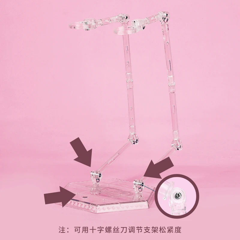 MENGF 1/6 Doll Stand Clear Adjustable Holder Display Accessory Part for Collectible Figures
MENGF 1/6 Doll Stand Clear Adjustable Holder Display Accessory Part for Collectible Figures