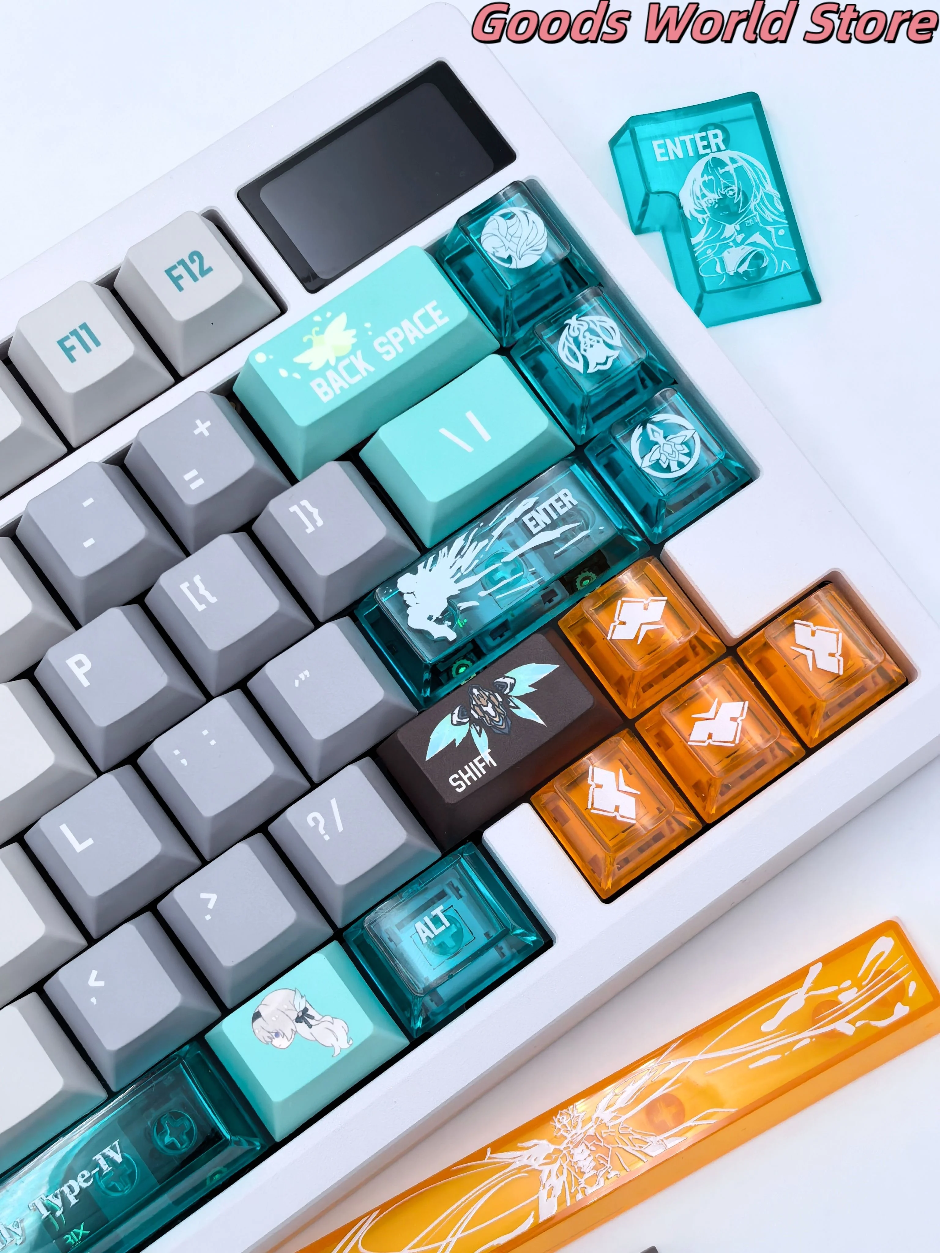 In stock S.A.M. Firefy keycap Game Honkai Star Rail Mechanical Keyboard keycap Firefy Cosplay Costume Anime Halloween Gift
In stock S.A.M. Firefy keycap Game Honkai Star Rail Mechanical Keyboard keycap Firefy Cosplay Costume Anime Halloween Gift