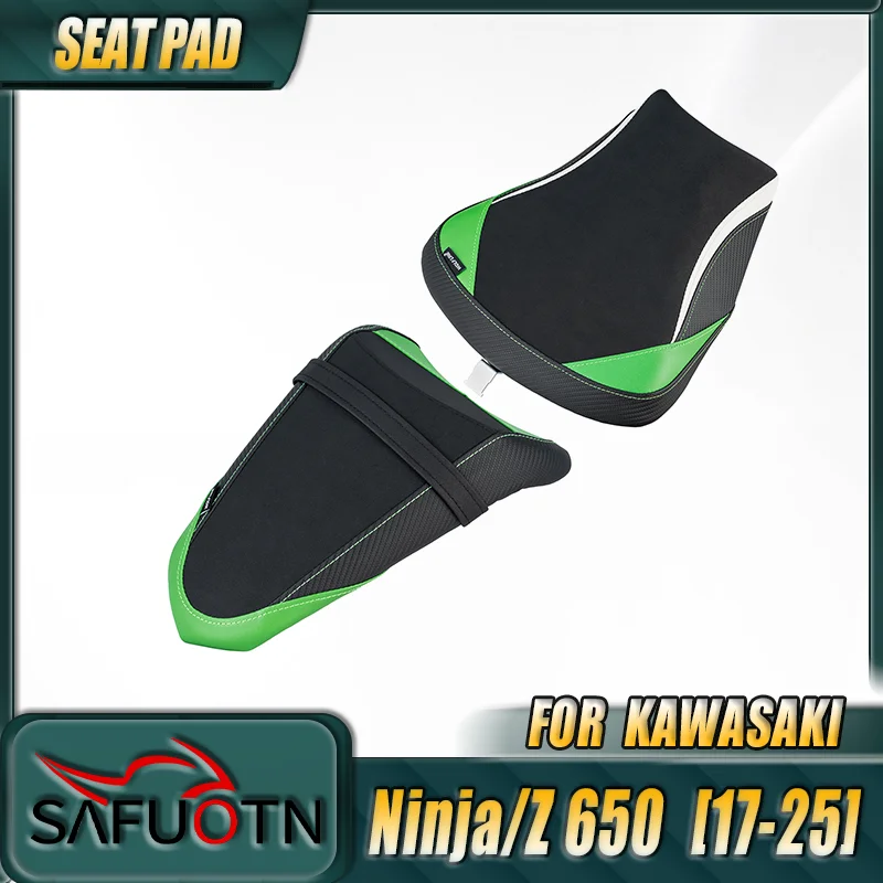 For Kawasaki Ninja Z650 2017-2025 2024 2023 Seat Pad Cover Front Driver & Rear Passenger Saddle Cushion Pillion Cowl Motorcycle
For Kawasaki Ninja Z650 2017-2025 2024 2023 Seat Pad Cover Front Driver & Rear Passenger Saddle Cushion Pillion Cowl Motorcycle