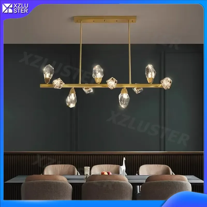 XZLUSTER Luxury European Crystal Chandelier For Living Room Dining Room Bedroom Study Hotel Lobby Exhibition Hall Home
XZLUSTER Luxury European Crystal Chandelier For Living Room Dining Room Bedroom Study Hotel Lobby Exhibition Hall Home