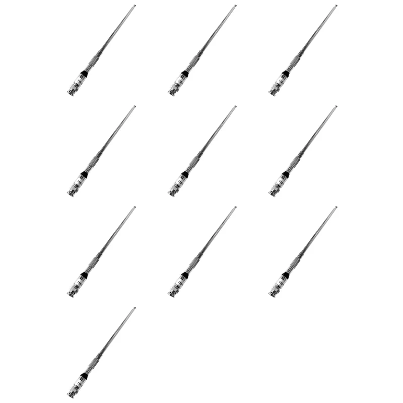 10X 118-136MHZ BNC Telescopic Antenna High Gains Airband Antenna For TH-28A TH-48A TH-78A Aviation Frequency
10X 118-136MHZ BNC Telescopic Antenna High Gains Airband Antenna For TH-28A TH-48A TH-78A Aviation Frequency