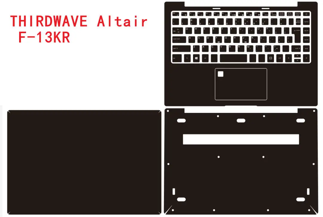 Виниловая наклейка для ноутбука THIRDWAVE Altair F-13KR 2021, предварительно вырезанная наклейка, защитная наклейка для кожи 
Виниловая наклейка для ноутбука THIRDWAVE Altair F-13KR 2021, предварительно вырезанная наклейка, защитная наклейка для кожи