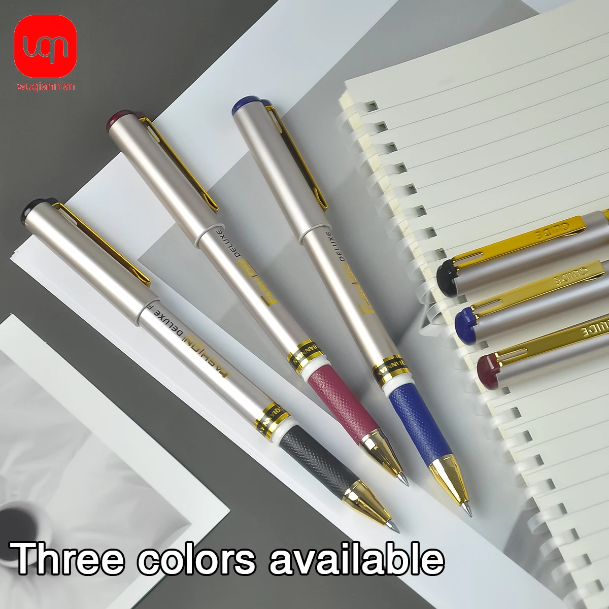 WQN Unisex Business Signature Pen 0.5mm Tip Simple Stylish School Office Supplies Black Blue Red Ink 4/8/12 Pcs Set
WQN Unisex Business Signature Pen 0.5mm Tip Simple Stylish School Office Supplies Black Blue Red Ink 4/8/12 Pcs Set
