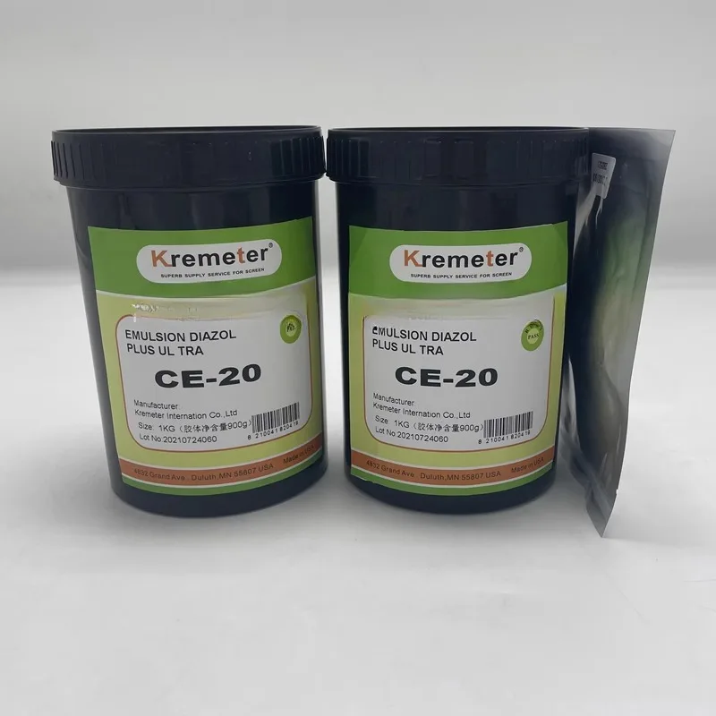 Kremeter CE-20 Water Resistance, Oil Resistance, Diazo Photopolymer Type Photosensitive Curing Agent
Kremeter CE-20 Water Resistance, Oil Resistance, Diazo Photopolymer Type Photosensitive Curing Agent