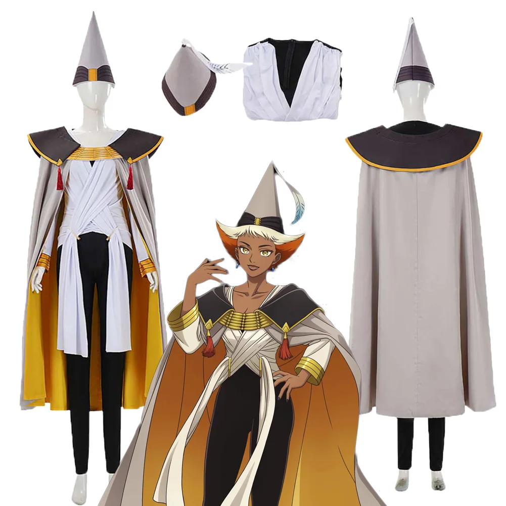 Atelier of Witch Hat Alaira Cosplay Costume Hat Cloak Clothes Outfits Women Adult Roleplay Uniform Halloween Carnival Party
Atelier of Witch Hat Alaira Cosplay Costume Hat Cloak Clothes Outfits Women Adult Roleplay Uniform Halloween Carnival Party