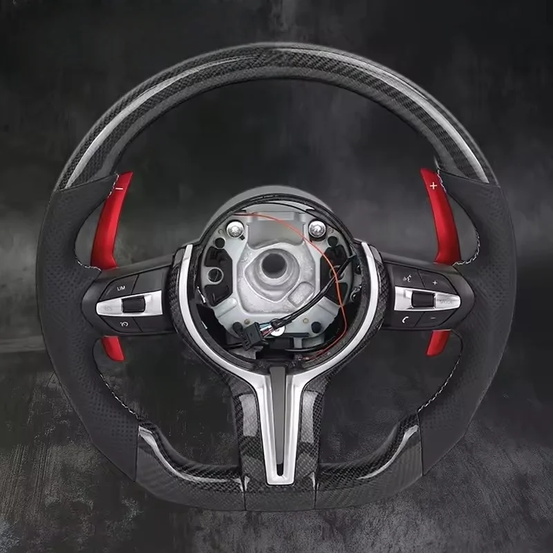 Customized Carbon Fiber Leather Car Steering Wheel For BMW F80 F82 F10 F16 F20 F22 F30 F31 F32 F33 F36 E90 M3 M6 Steering Wheel
Customized Carbon Fiber Leather Car Steering Wheel For BMW F80 F82 F10 F16 F20 F22 F30 F31 F32 F33 F36 E90 M3 M6 Steering Wheel