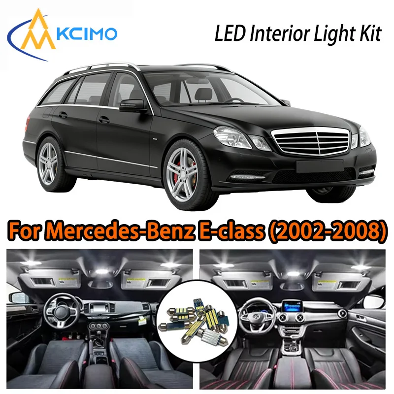 KCIMO For Mercedes-Benz E-class S211 Estate Wagon (2002-2008) Premium LED Interior Kit - 2 Colors , Quick Installation
KCIMO For Mercedes-Benz E-class S211 Estate Wagon (2002-2008) Premium LED Interior Kit - 2 Colors , Quick Installation