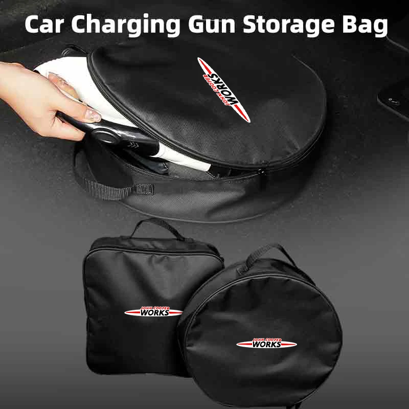 Car Charging Gun Storage Bag Trunk Cable Tools Pouch Interior For MINI WORKS Cooper F55 F56 R60 R59 R58 R57 R56 R55 R53 R52 R50
Car Charging Gun Storage Bag Trunk Cable Tools Pouch Interior For MINI WORKS Cooper F55 F56 R60 R59 R58 R57 R56 R55 R53 R52 R50