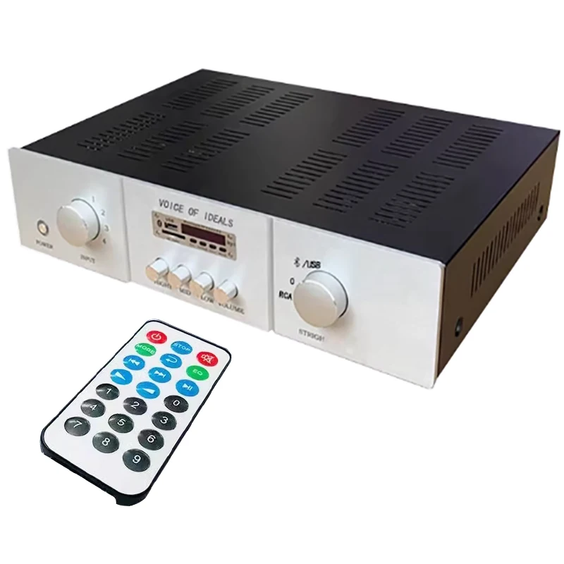 AIYIMA SMSL 2,0 стерео 400 Вт HIFI усилитель USB пульт дистанционного управления Bluetooth 5,0 усилитель с отклоненным звуком
AIYIMA SMSL 2,0 стерео 400 Вт HIFI усилитель USB пульт дистанционного управления Bluetooth 5,0 усилитель с отклоненным звуком
