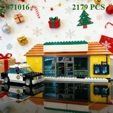 Анимированный конструктор-супермаркет 71016, совместимый с деталями Lego, идеально подходит для рождественских подарков, 2179 деталей.
Анимированный конструктор-супермаркет 71016, совместимый с деталями Lego, идеально подходит для рождественских подарков, 2179 деталей.