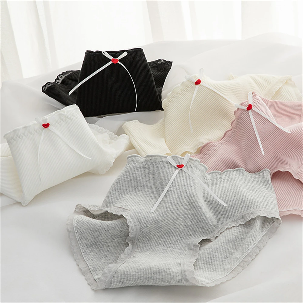 Sweet pure color series of threaded underwear female pure cotton crotch waist hip students girl briefs T1729
Sweet pure color series of threaded underwear female pure cotton crotch waist hip students girl briefs T1729