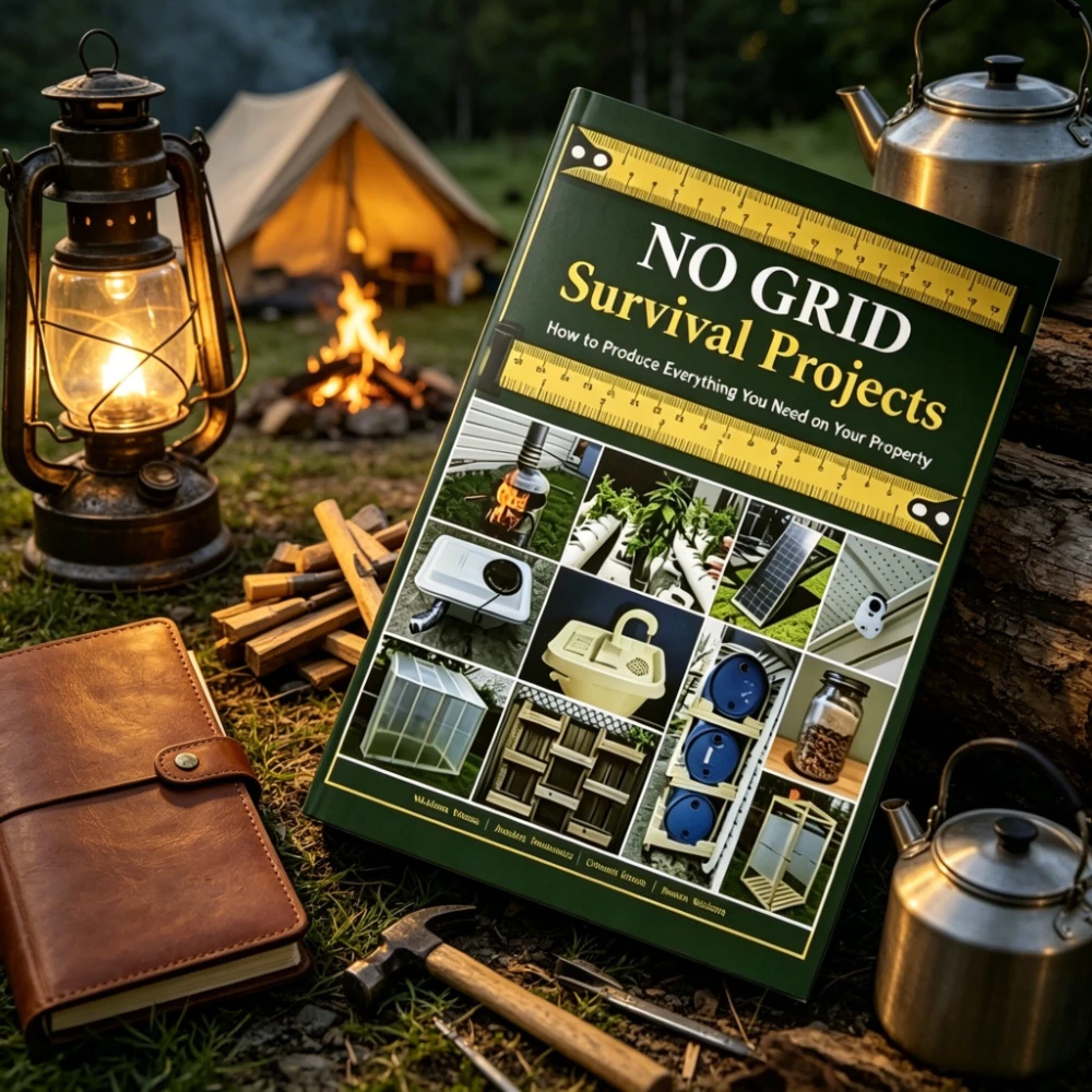 No Grid Survival Projects English Paperback Off-Grid Survival DIY Self-Sufficiency Homestead Emergency Prep Guide Book
No Grid Survival Projects English Paperback Off-Grid Survival DIY Self-Sufficiency Homestead Emergency Prep Guide Book