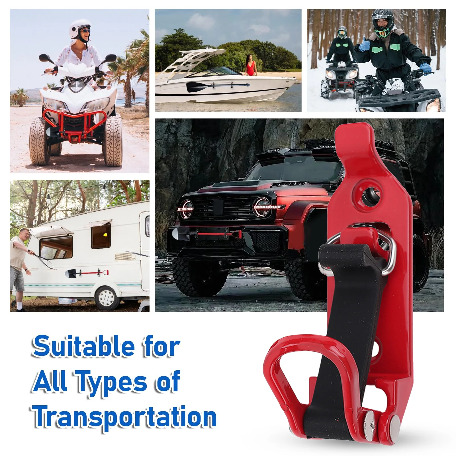 4PCS Shovel Mount for Roof Rack Zinc Alloy Metal Rubber Axe Holder Clamp Mounting Brackets Kit for Trailers Off Road Trucks Red
4PCS Shovel Mount for Roof Rack Zinc Alloy Metal Rubber Axe Holder Clamp Mounting Brackets Kit for Trailers Off Road Trucks Red