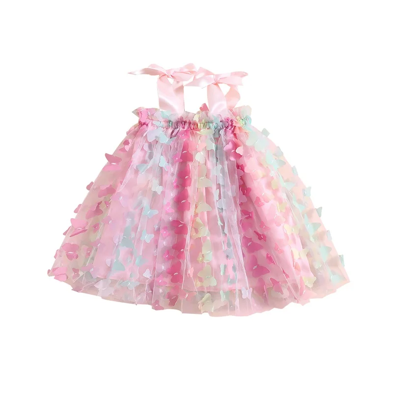 Baby Kids Girl’s Slip Dress Tie-up Butterfly Summer A-line Tulle Dress for Party Daily
Baby Kids Girl’s Slip Dress Tie-up Butterfly Summer A-line Tulle Dress for Party Daily