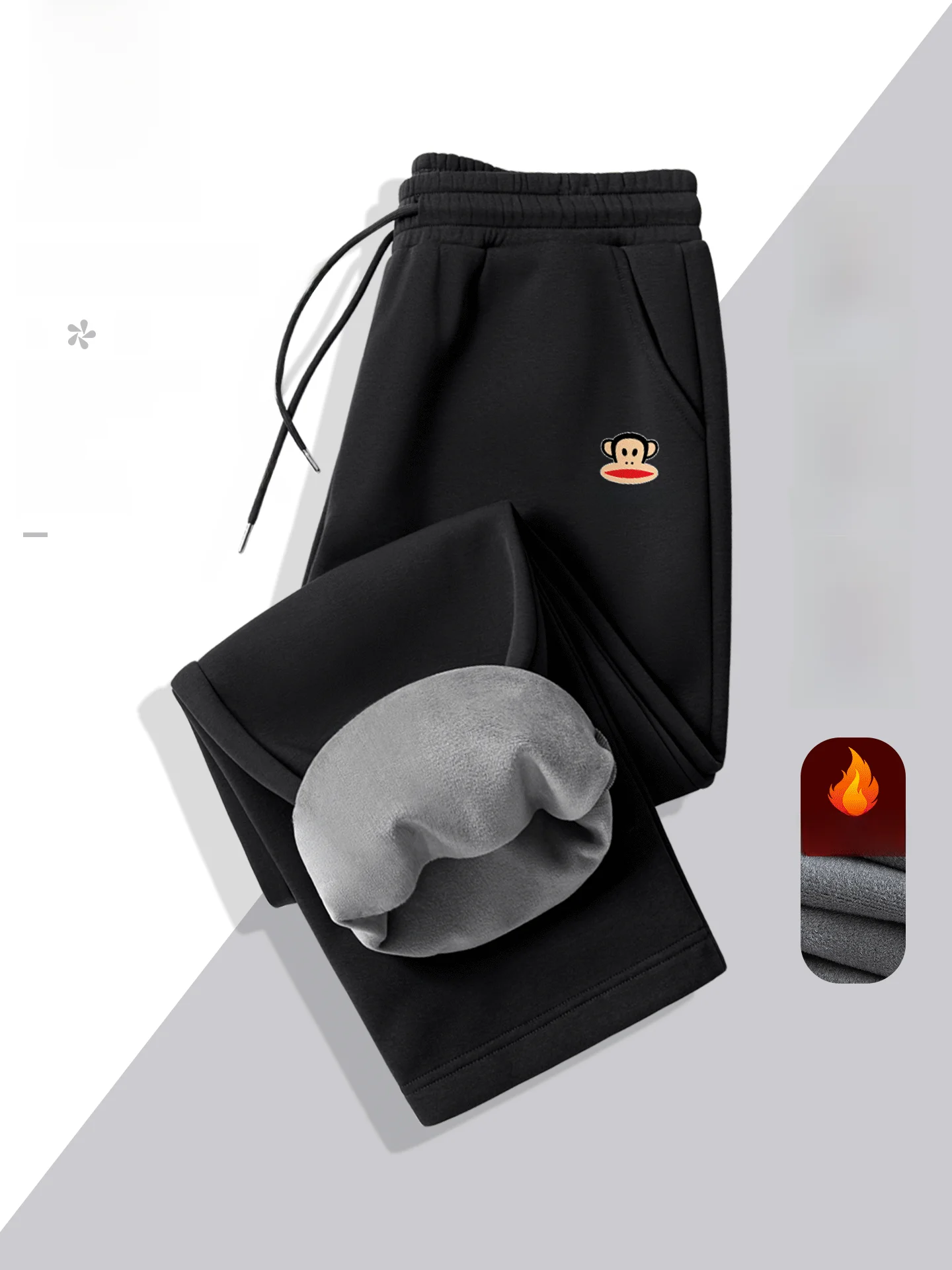 Men's Fce Lined Straight Leg Casual Pants Bla Warm Winter Faion Brand Leisure Trousers Youthful Sle
Men's Fce Lined Straight Leg Casual Pants Bla Warm Winter Faion Brand Leisure Trousers Youthful Sle