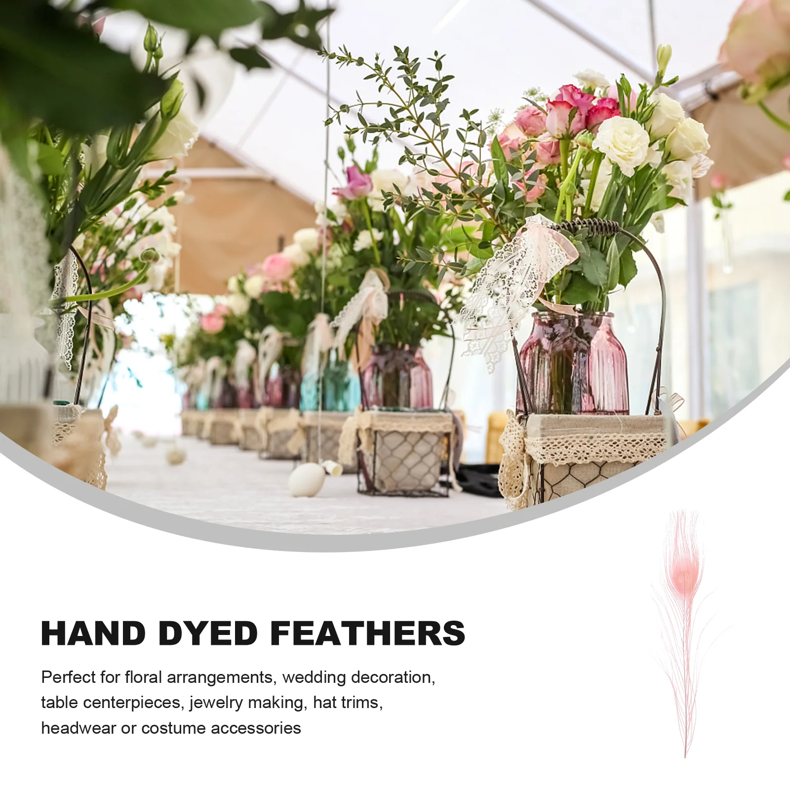 20Pcs Premium Natural Eye Tail Decoration Hand Selected High Quality Ideal for Floral Arrangements Wedding Party DIY
20Pcs Premium Natural Eye Tail Decoration Hand Selected High Quality Ideal for Floral Arrangements Wedding Party DIY