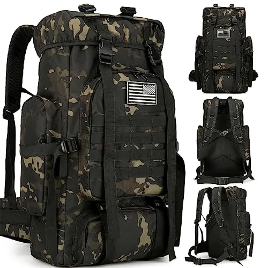 45L Hiking Backpack Waterproof Travel Daypack Camping Backpack for Men Women
45L Hiking Backpack Waterproof Travel Daypack Camping Backpack for Men Women