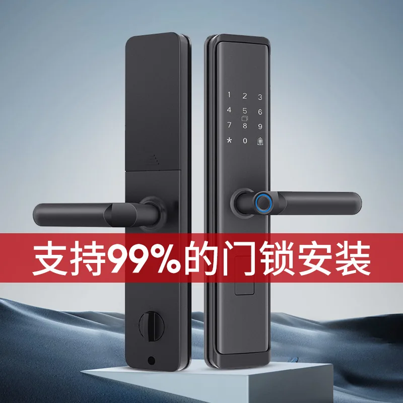 Fingerprint Smart Door Lock for Home Apartment Rental Property Security Door Electronic Lock Semi-Automatic Entry Door
Fingerprint Smart Door Lock for Home Apartment Rental Property Security Door Electronic Lock Semi-Automatic Entry Door