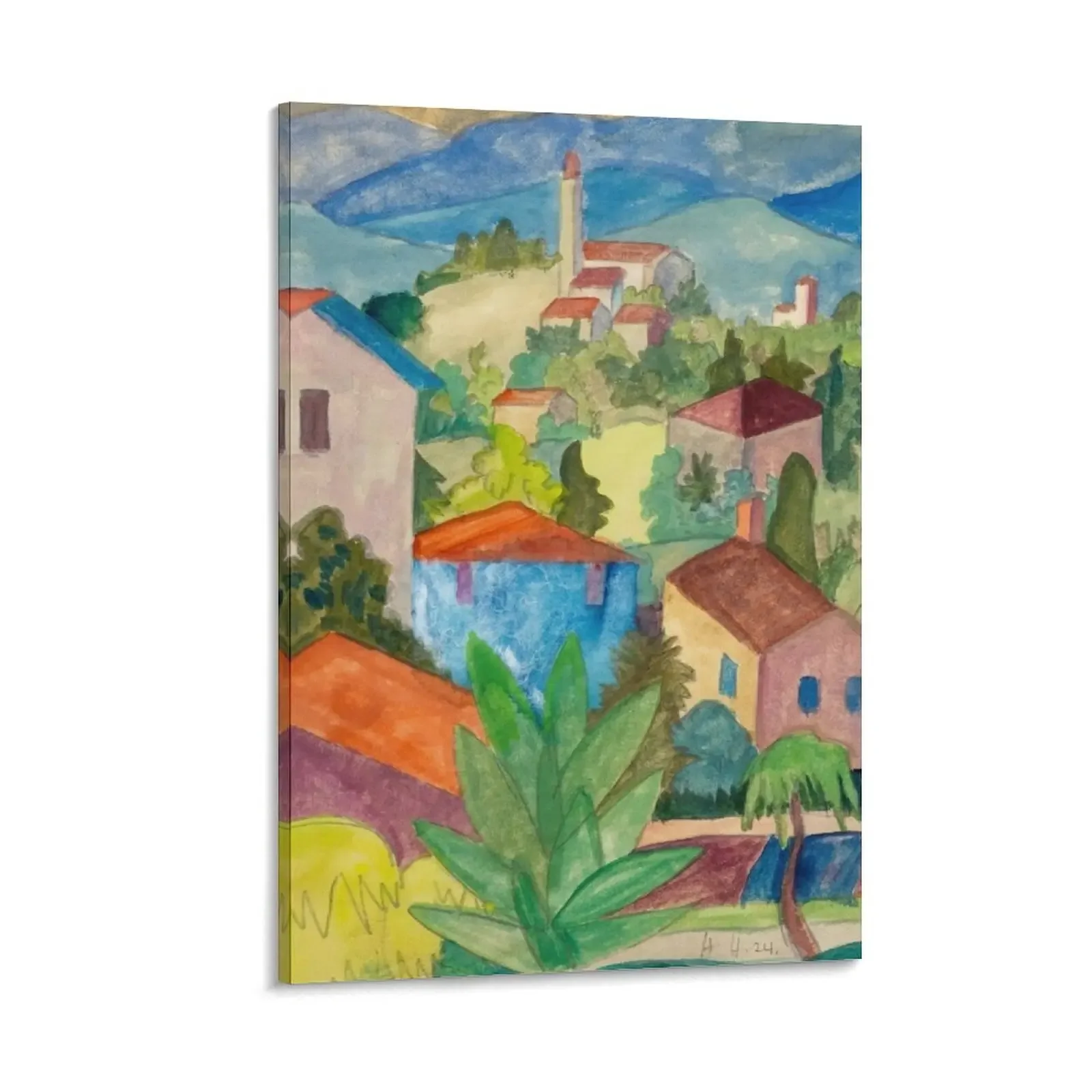 Hermann Hesse - Landschaft im Tessin (1924) Canvas Painting canvas wall decoration posters anime
Hermann Hesse - Landschaft im Tessin (1924) Canvas Painting canvas wall decoration posters anime