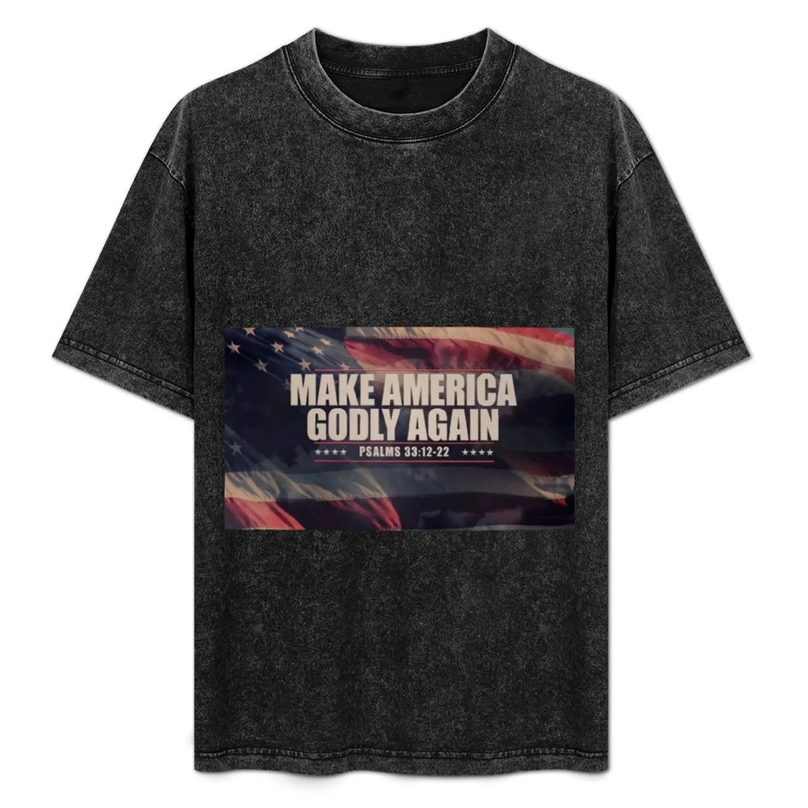 Make America Godly Again T-Shirt Minimalist Plain Crew Neck T-Shirt
Make America Godly Again T-Shirt Minimalist Plain Crew Neck T-Shirt