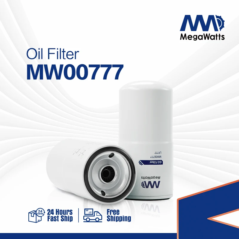 LF777 Cummins Oil Filter MW00777 Replace For Cummins 3889311,VT555/NT855/KTA19,VOLVO TD71ACE,CATERPILLAR 3176B/3176C/3406
LF777 Cummins Oil Filter MW00777 Replace For Cummins 3889311,VT555/NT855/KTA19,VOLVO TD71ACE,CATERPILLAR 3176B/3176C/3406
