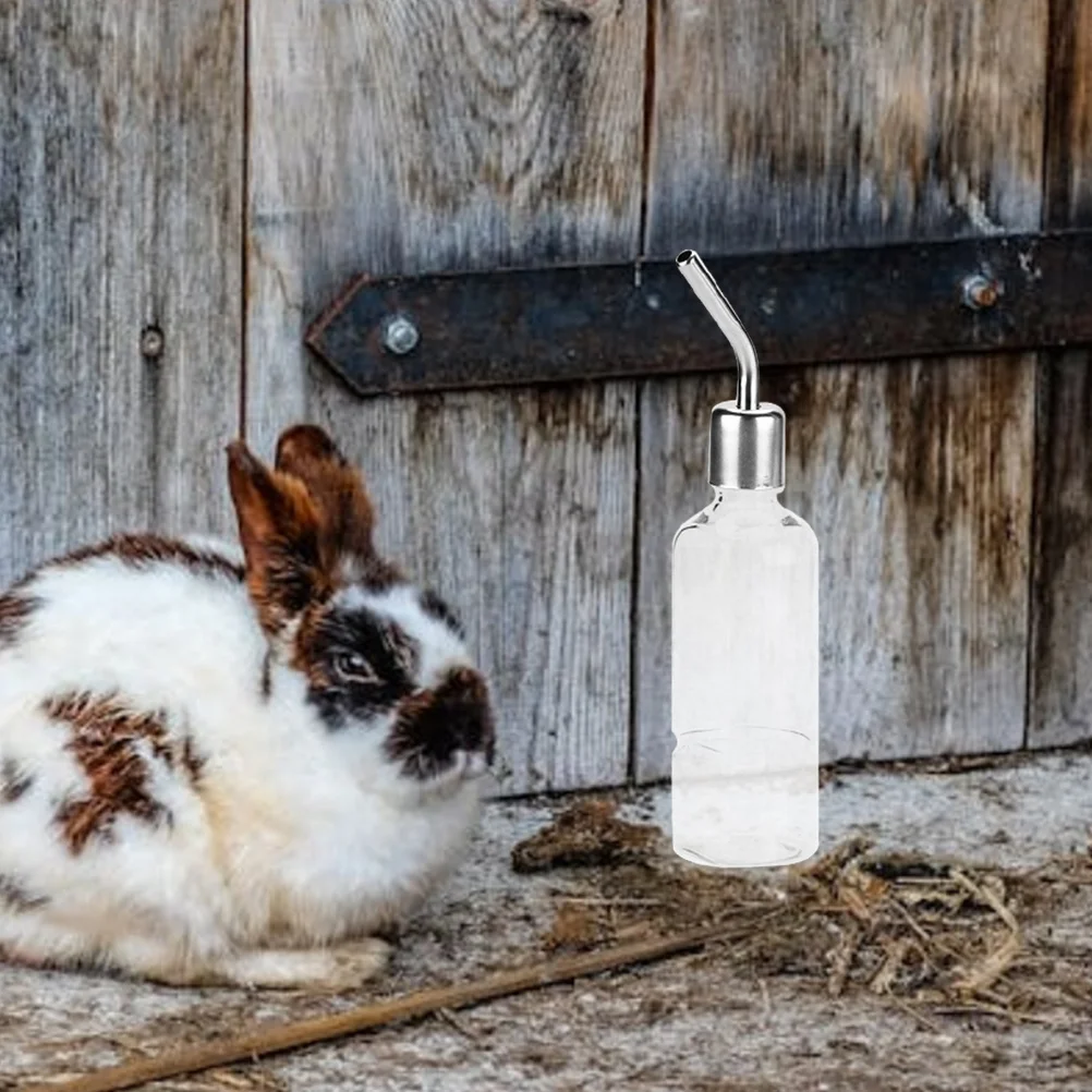 2Pcs Rabbit Drinking Bottle Hanging Water Feeder Leakproof Transparent Hamster Guinea Pig Water Dispenser Hamster Drinker 
2Pcs Rabbit Drinking Bottle Hanging Water Feeder Leakproof Transparent Hamster Guinea Pig Water Dispenser Hamster Drinker