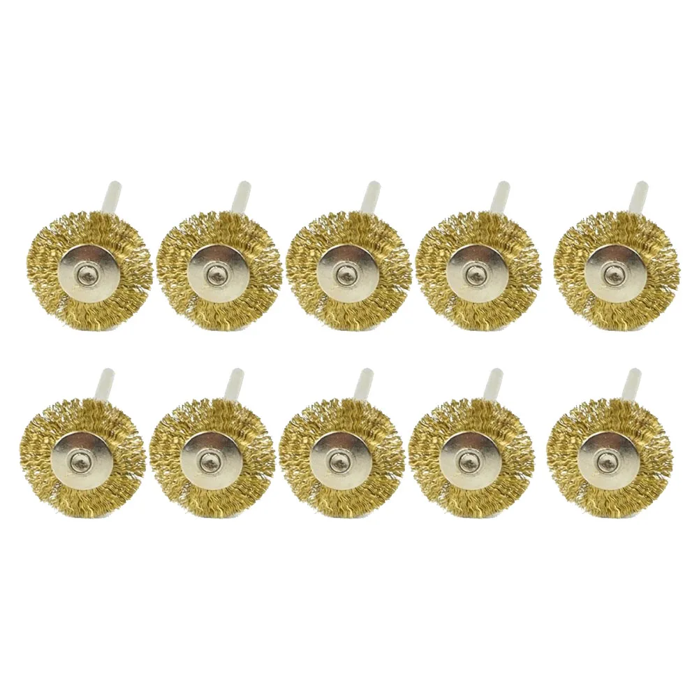 Wire Wheel Brushes Wire Brush Diameter: 22mm Rod Diameter: 3mm Rod Length: 40mm Stainless Steel Great For Cleaning 
Wire Wheel Brushes Wire Brush Diameter: 22mm Rod Diameter: 3mm Rod Length: 40mm Stainless Steel Great For Cleaning