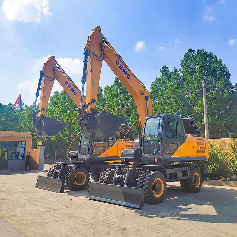 6 Ton High Power Backhoe Excavator Wheeled Excavator Digger Yanmar Engine CE EPA Certified Mine Construction Site Use
6 Ton High Power Backhoe Excavator Wheeled Excavator Digger Yanmar Engine CE EPA Certified Mine Construction Site Use
