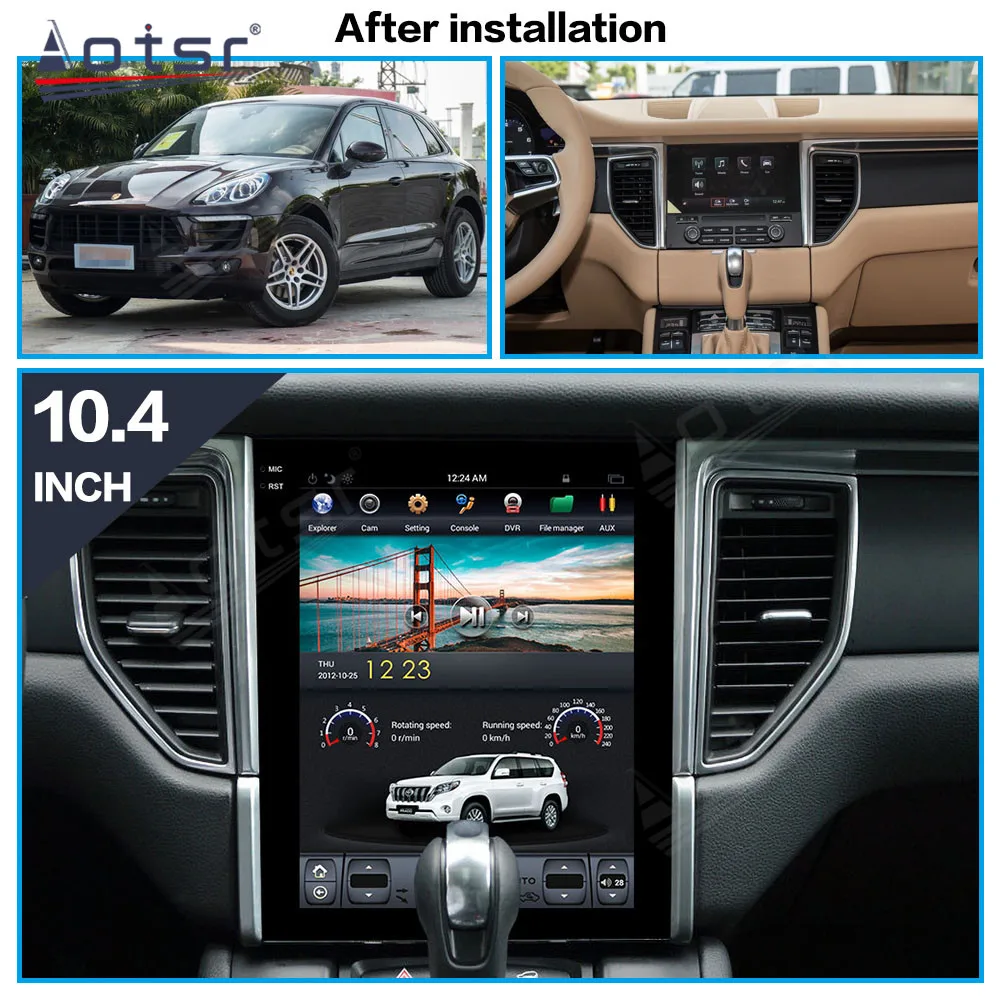10.4 " large screen Android 11 For Porsche Macan 2014-2017 Car Multimedia Radio Player Stereo Car Audio GPS navigation head unit
10.4 " large screen Android 11 For Porsche Macan 2014-2017 Car Multimedia Radio Player Stereo Car Audio GPS navigation head unit