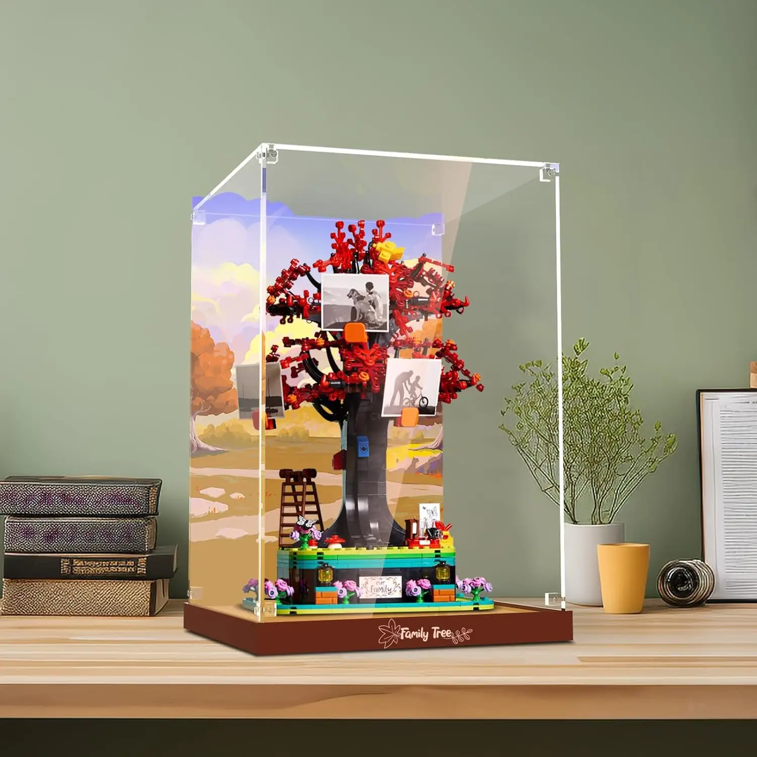 Acrylic 3mm Display Box for Lego 21346 Family Tree Model Transparent Dustproof Display Box Compatible with Lego 21346 Model
Acrylic 3mm Display Box for Lego 21346 Family Tree Model Transparent Dustproof Display Box Compatible with Lego 21346 Model
