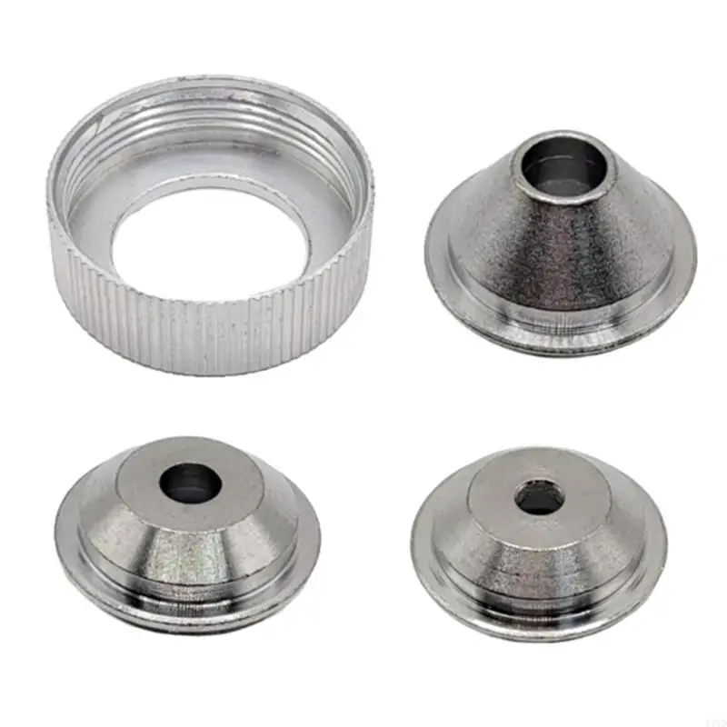 Texture Sprayer Orifice Tip Set Professional 3 Nozzle Tips 1 Threaded Collar for Wal-Board Texture Hoppers Guns
Texture Sprayer Orifice Tip Set Professional 3 Nozzle Tips 1 Threaded Collar for Wal-Board Texture Hoppers Guns