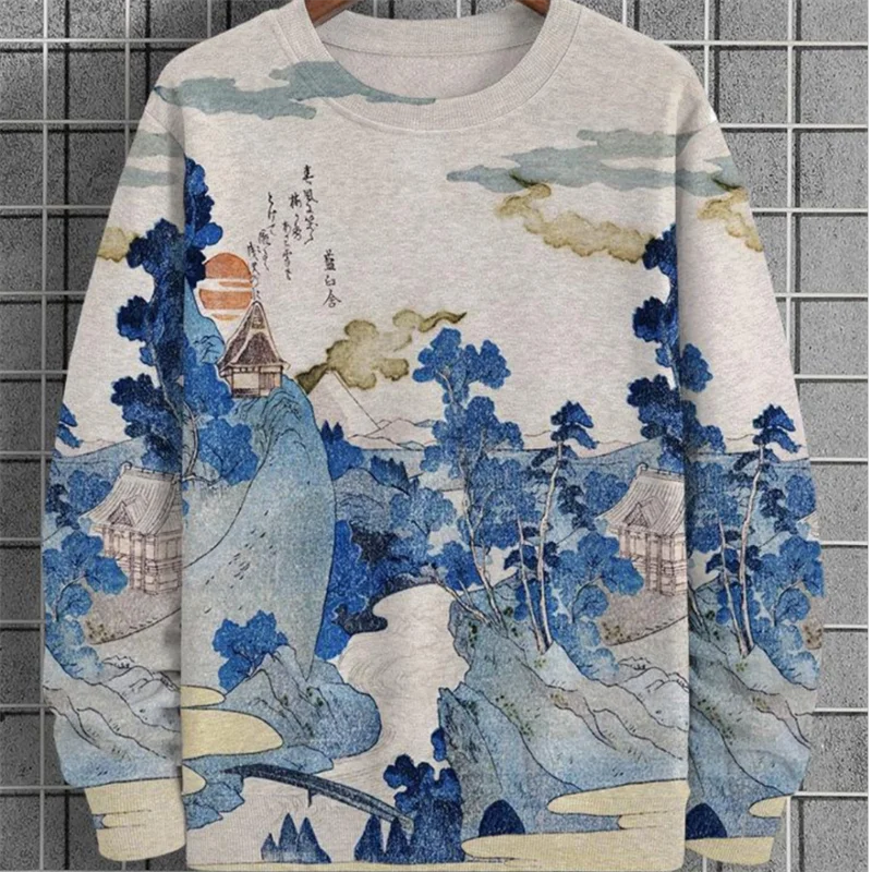 Fashion Dragon Pattern Hoodie For Men Retro 3D Printed Pullover Autumn Street Long Sleeve Loose Sweatshirt Round Neck Hoodies
Fashion Dragon Pattern Hoodie For Men Retro 3D Printed Pullover Autumn Street Long Sleeve Loose Sweatshirt Round Neck Hoodies