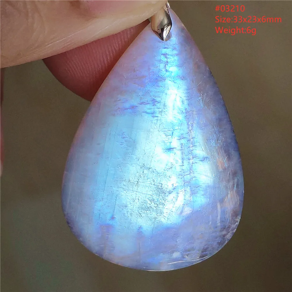 Natural Blue Moonstone Pendant Necklace Women Men Water Drop Moonstone 925 Sterling Silver Oval Beads AAAA
Natural Blue Moonstone Pendant Necklace Women Men Water Drop Moonstone 925 Sterling Silver Oval Beads AAAA