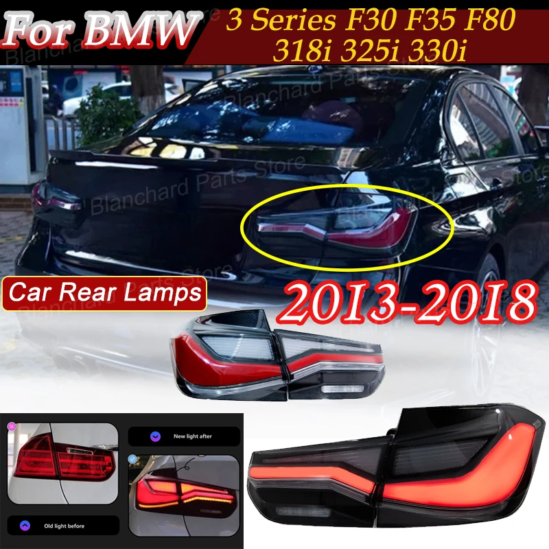 For BMW 3 Series F30 F35 F80 318i 325i 330i 2013-2018 For M3 Style Car Rear Lamps Tail Lights Assemblies With LED Light Body Kit
For BMW 3 Series F30 F35 F80 318i 325i 330i 2013-2018 For M3 Style Car Rear Lamps Tail Lights Assemblies With LED Light Body Kit