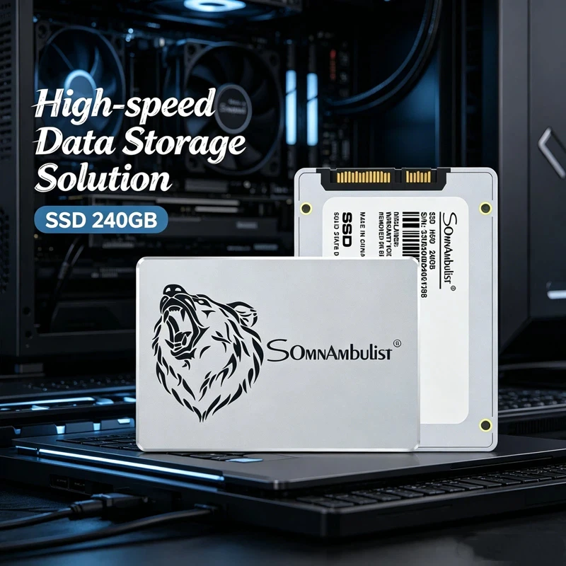 SomnAmbulist 2.5" SATA3 SSD, 120G/128G/240G/256G/480G/512G Multi-Capacity High Speed Drive, Hot Sale for Global Market
SomnAmbulist 2.5" SATA3 SSD, 120G/128G/240G/256G/480G/512G Multi-Capacity High Speed Drive, Hot Sale for Global Market