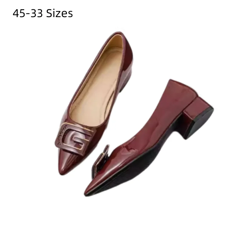 Женские туфли-лодочки на блочном каблуке 3 см, винно-зеленые туфли-лодочки с низким вырезом из лакированной кожи, Новое поступление 2025 года, с острым носком, без шнуровки 43 44 45
Женские туфли-лодочки на блочном каблуке 3 см, винно-зеленые туфли-лодочки с низким вырезом из лакированной кожи, Новое поступление 2025 года, с острым носком, без шнуровки 43 44 45